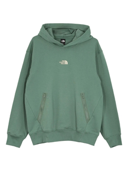 The North Face: Зелёная толстовка 