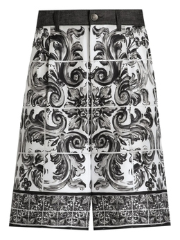 Dolce & Gabbana: Джинсовые шорты  Majolica