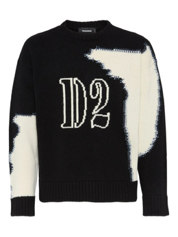 Dsquared2: Чёрный свитер 