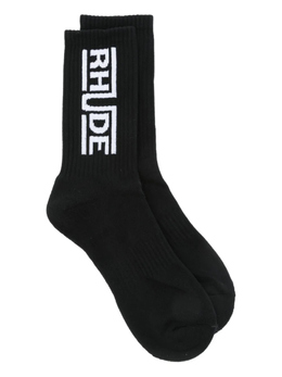 Rhude: Чёрные носки 