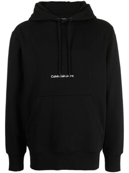 Calvin Klein Jeans: Чёрная толстовка 