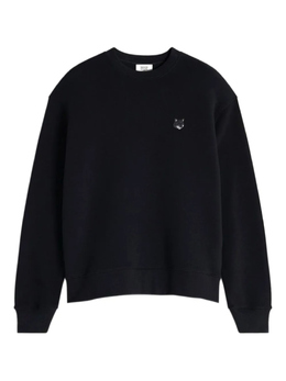 Maison Kitsuné: Чёрная толстовка 