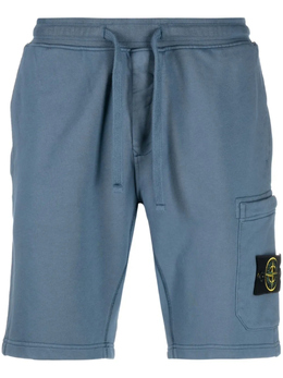 Stone Island: Синие шорты 