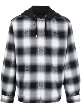 Givenchy: Куртка в клетку 