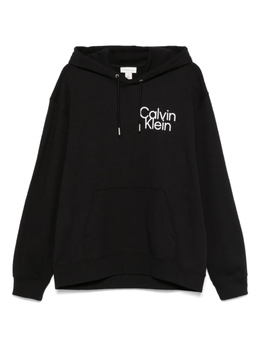 Calvin Klein Jeans: Чёрная толстовка 