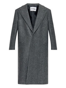Jil Sander: Серое пальто 