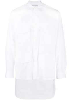 Comme Des Garcons Shirt: Рубашка с карманами 