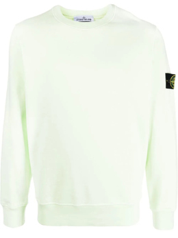 Stone Island: Зелёная толстовка  Compass