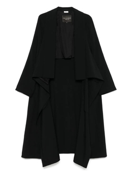 Comme des Garçons Homme Plus: Чёрное пальто 