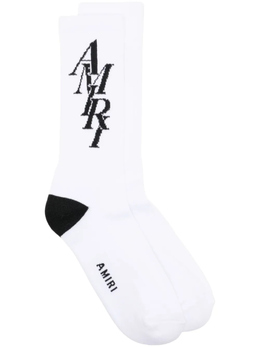 Amiri: Белые носки  Stack