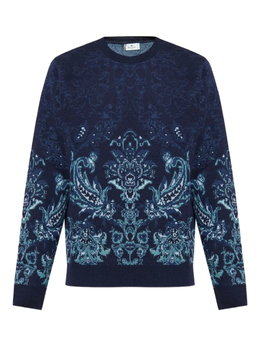 Etro: Жаккардовый свитер 