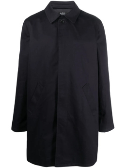 A.P.C.: Синий плащ 