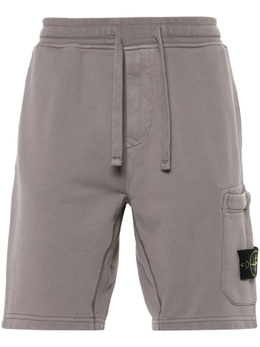 Stone Island: Коричневые шорты  Compass
