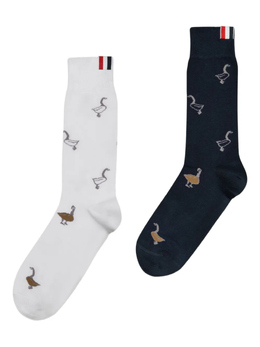 Thom Browne: Однотонные носки 
