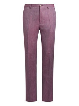 Etro: Розовые брюки 