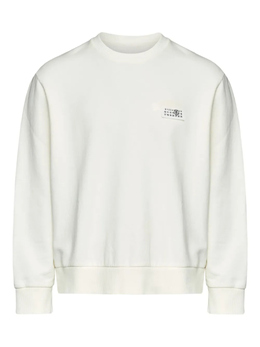 MM6 Maison Margiela: Белая толстовка 