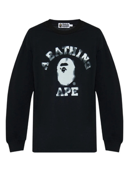 A BATHING APE: Футболка с длинным рукавом 