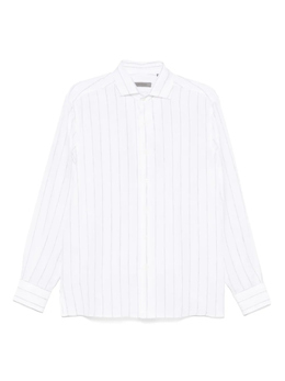 Corneliani: Льняная рубашка 