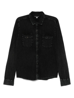John Varvatos: Хлопковая рубашка 