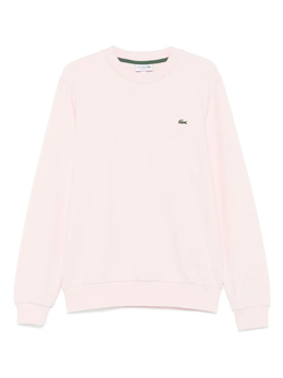 Lacoste: Розовая толстовка 