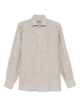 Corneliani: Льняная рубашка 