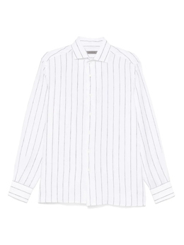 Corneliani: Льняная рубашка 