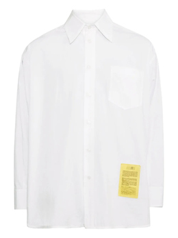 MM6 Maison Margiela: Белая футболка 