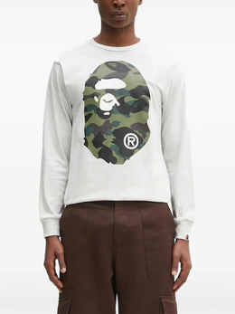 A BATHING APE: Футболка с длинным рукавом 
