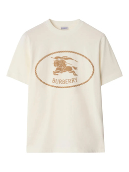 Burberry: Хлопковая футболка 