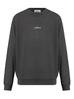 Stone Island: Серая толстовка 