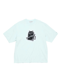 Acne Studios: Футболка с принтом 