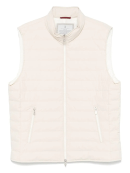 Brunello Cucinelli: Стёганый жилет 