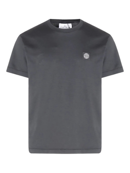 Stone Island: Серая футболка 