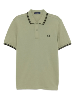 Fred Perry: Зелёная рубашка 