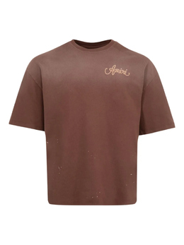 Amiri: Коричневая футболка 