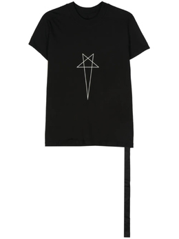 Rick Owens Drkshdw: Чёрная футболка  Level
