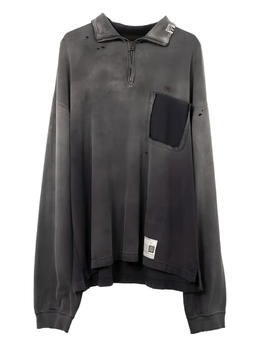 Maison Mihara Yasuhiro: Чёрная толстовка 