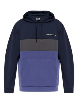 EA7 Emporio Armani: Толстовка с капюшоном 