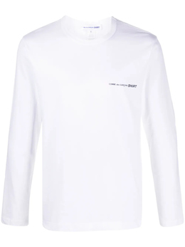 Comme Des Garcons Shirt: Футболка с длинным рукавом 