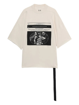 Rick Owens Drkshdw: Футболка с принтом 