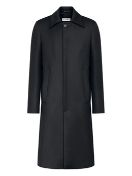 MM6 Maison Margiela: Чёрное пальто 