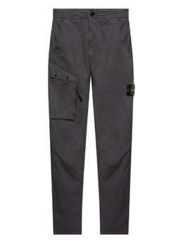 Stone Island: Серые брюки 