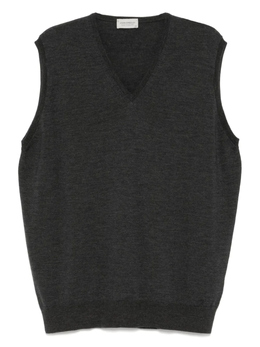 John Smedley: Серый жилет 
