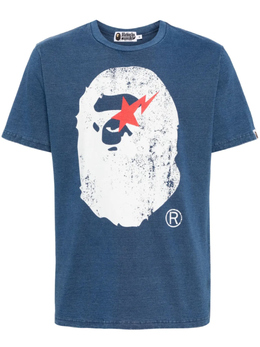 A BATHING APE: Чёрная футболка 