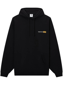 Vetements: Чёрная толстовка 