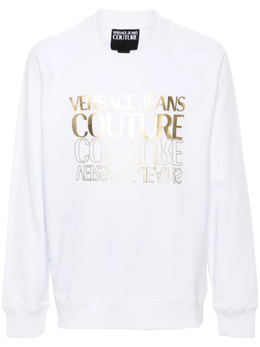 Versace Jeans Couture: Белая толстовка 
