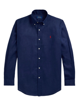 Polo Ralph Lauren: Синяя рубашка 