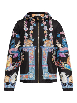 Versace: Куртка с капюшоном 