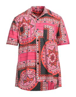 Sacai: Зелёная рубашка 