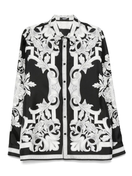 Versace: Чёрная рубашка 
